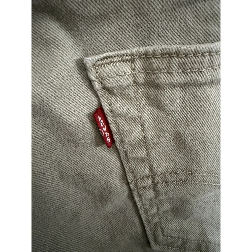 Levi's 511 Khaki Tan Jeans 30x32 Cotton Men's Pants